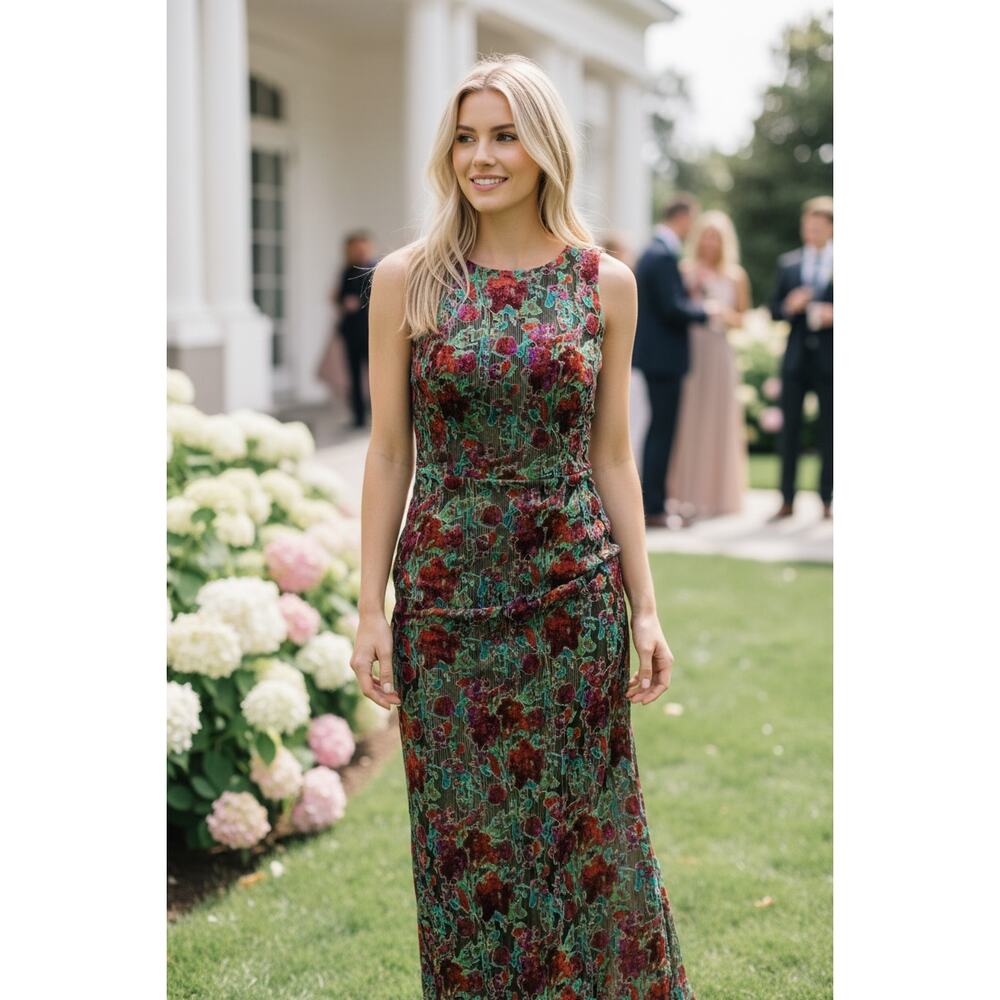 NWT AIDAN MATTOX DRESS GOWN MOTHER OF THE BRIDE FORMAL EVENING WEDDING GUEST